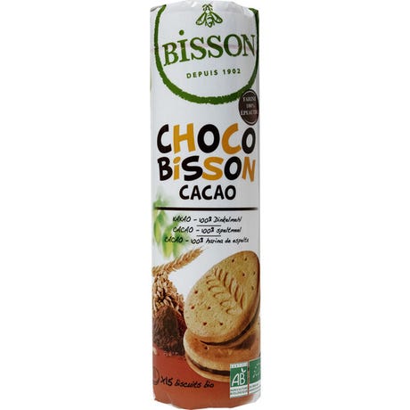 Biscuit Fouree Cacao (Bisson) 300G