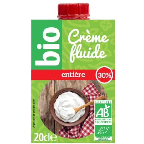 Crème Fluide Entière 30% - 20Cl