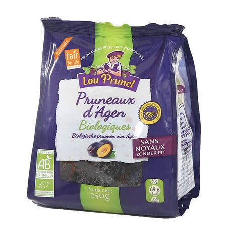 Pruneaux d'Agen Dénoyautés 250G