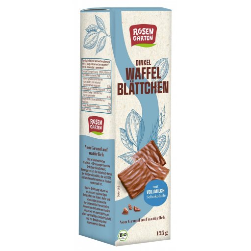 Gaufrette Epeautre Chocolat Lait 125G