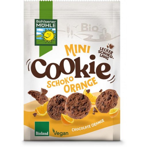 Mini Cookies Choco-Orange 125G