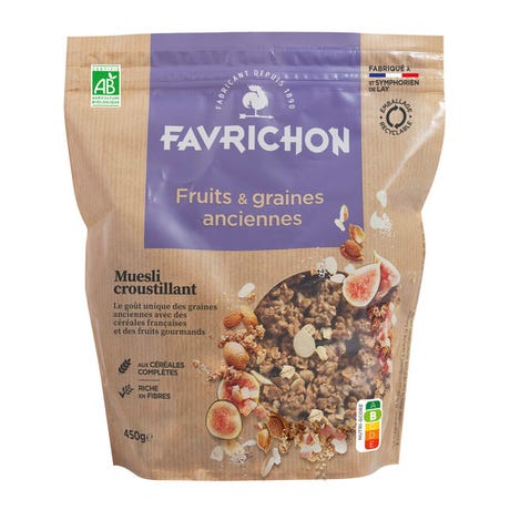 Muesli Fruits & Graines Anciennes 450G