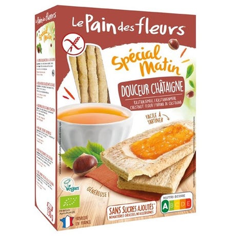 Tartine Epaisse Châtaigne Ss Gluten 230G