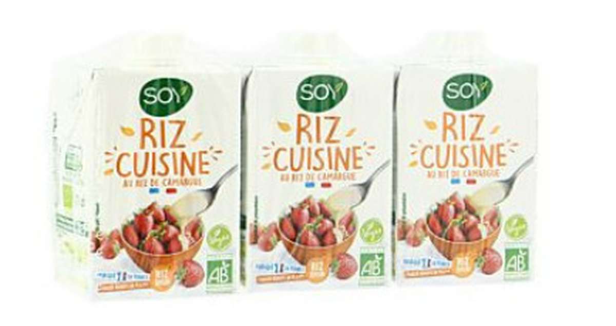 Crème Riz Cuisine 3X20Cl