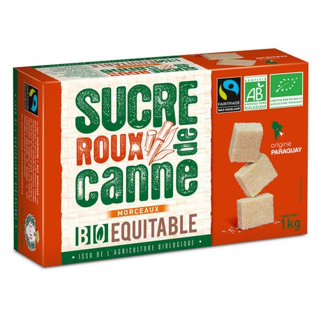 Sucre Roux De Canne 1Kg