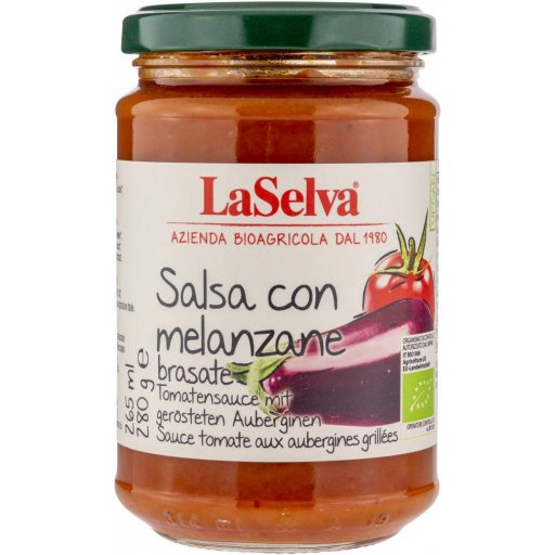 Sauce Tomate Aux Aubergines Grillées 280G