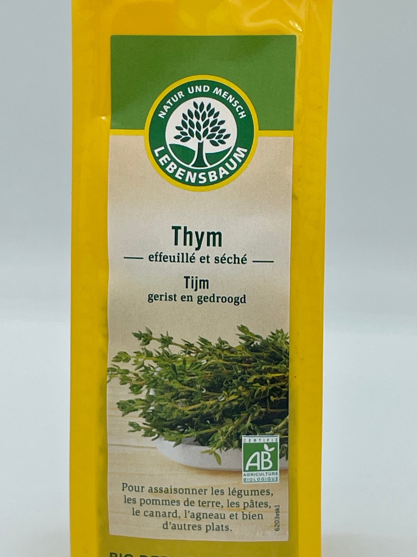 Thym Effeuille Et Seche 20G