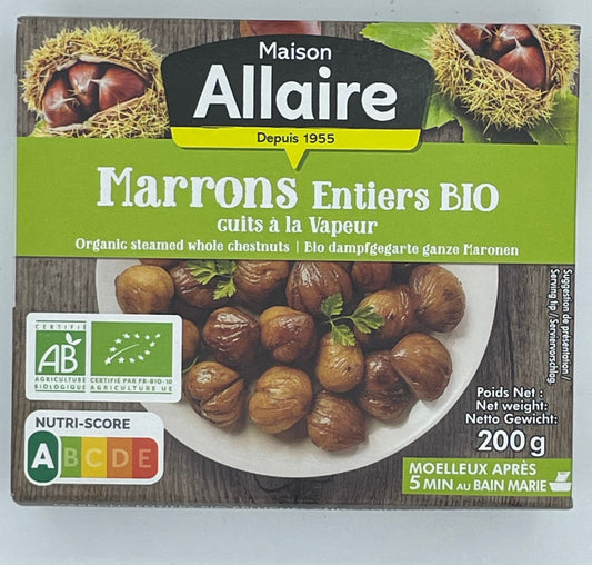 Marrons Entiers 200G