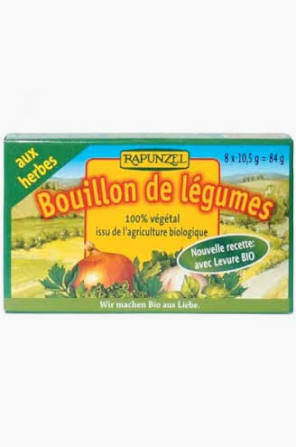 Bouillon Cube de Légumes (8Pces)